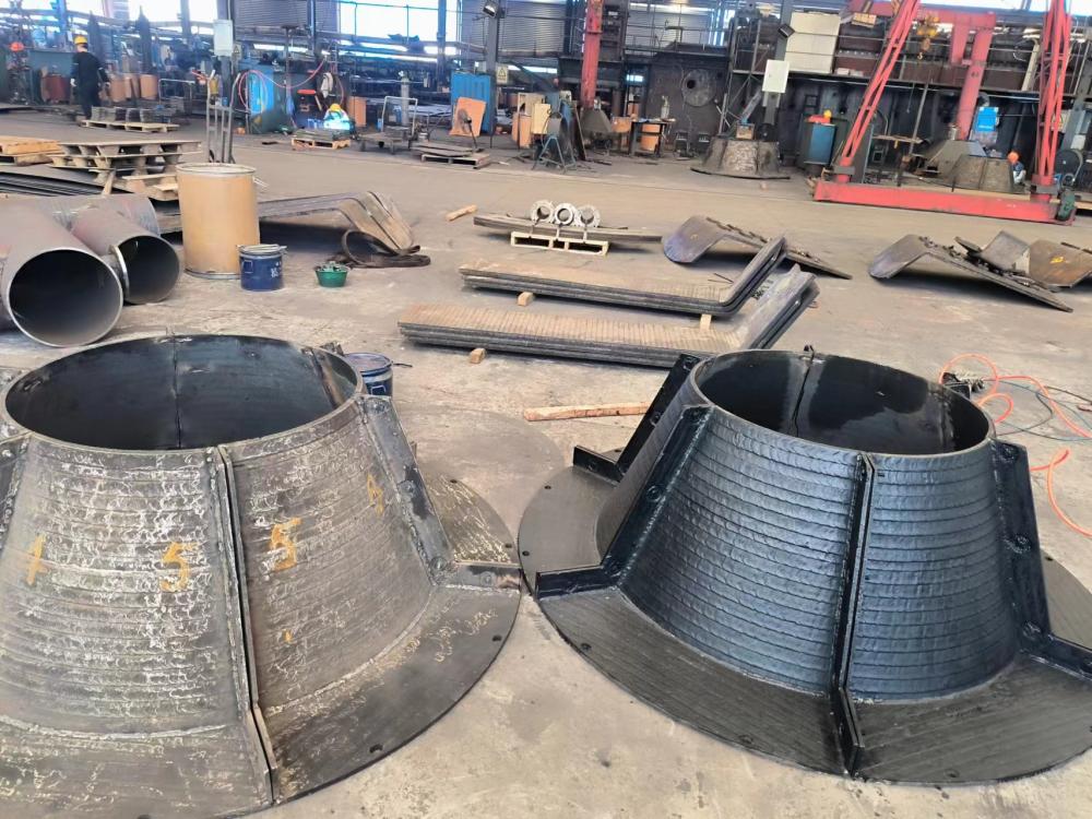 香港堆焊耐磨护罩，双金属耐磨护罩