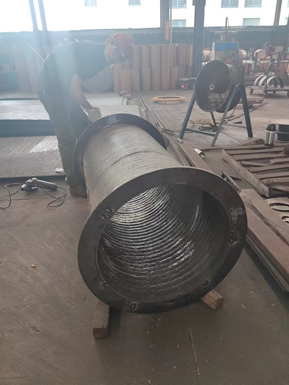 香港双金属耐磨管，堆焊耐磨管6+4,6+6,8+6,10+6,12+8